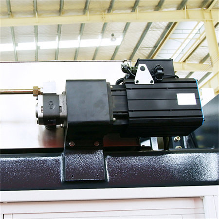 160T6m hidraulična presa kočnica sa 4-osnim CNC kontroliranim automatskim stražnjim mjeračem za savijanje