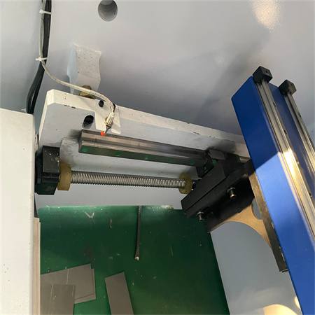CNC hidraulična metalna čelična ploča savijač sa pravilom linija mašina za savijanje pres kočnicom sa ESA630 Delem