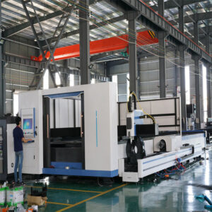 1kw 1.5kw 2kw vlakna laserski stroj za rezanje za rezanje metalnog lima 3000x1500mm