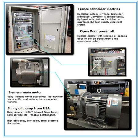 Kina industrijski rezač opreme za hidraulične električne E21S nc mašine za rezanje lima