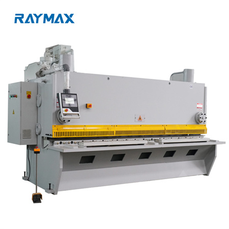 6 x 3200 mm ravnog lima nc industrijska hidraulična mašina za šišanje čelika