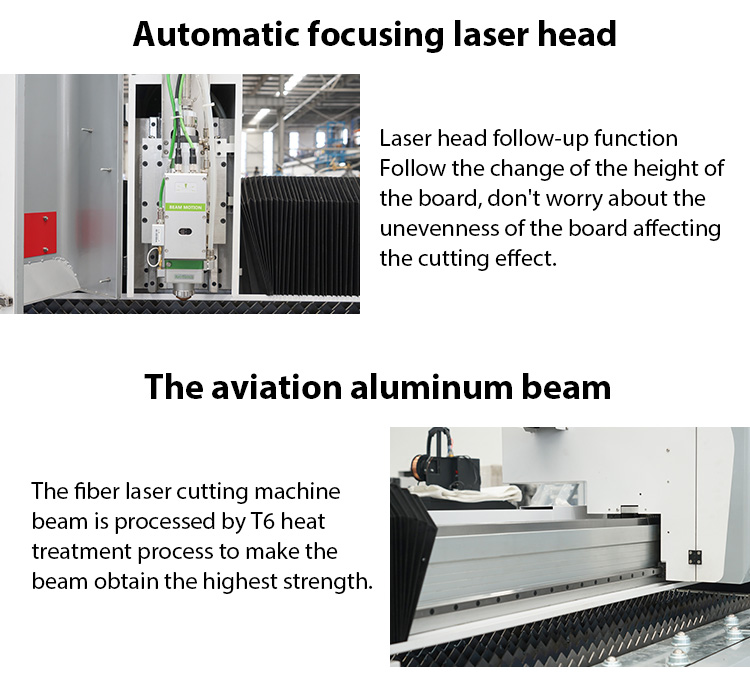 Cnc mašina za lasersko rezanje limova i cijevi za rezanje cijevi za metal